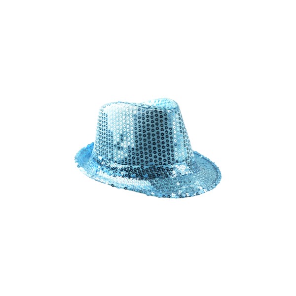 Casquette disco turquoise - Chapeaux pas cher
