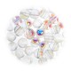 Boite de perles de verre glass bead 90 pcs