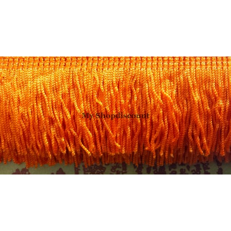 Frange orange 5 cm