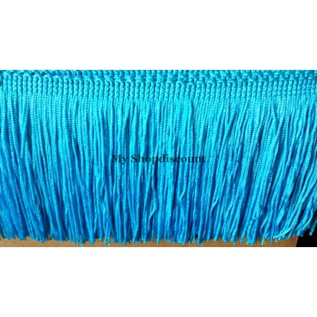 Frange turquoise 10 cm