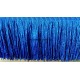 Frange bleu roy 10 cm