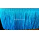 Frange bleu turquoise 15 cm