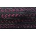 Galon Sfifa par 50 cm violet et noir