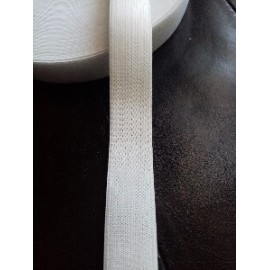 Elastique blanc large 2,5 cm