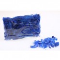 Sachet de plumes bleu roy 10 gr