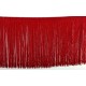 Frange rouge 20 cm