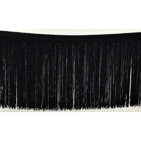 Frange noire 20 cm